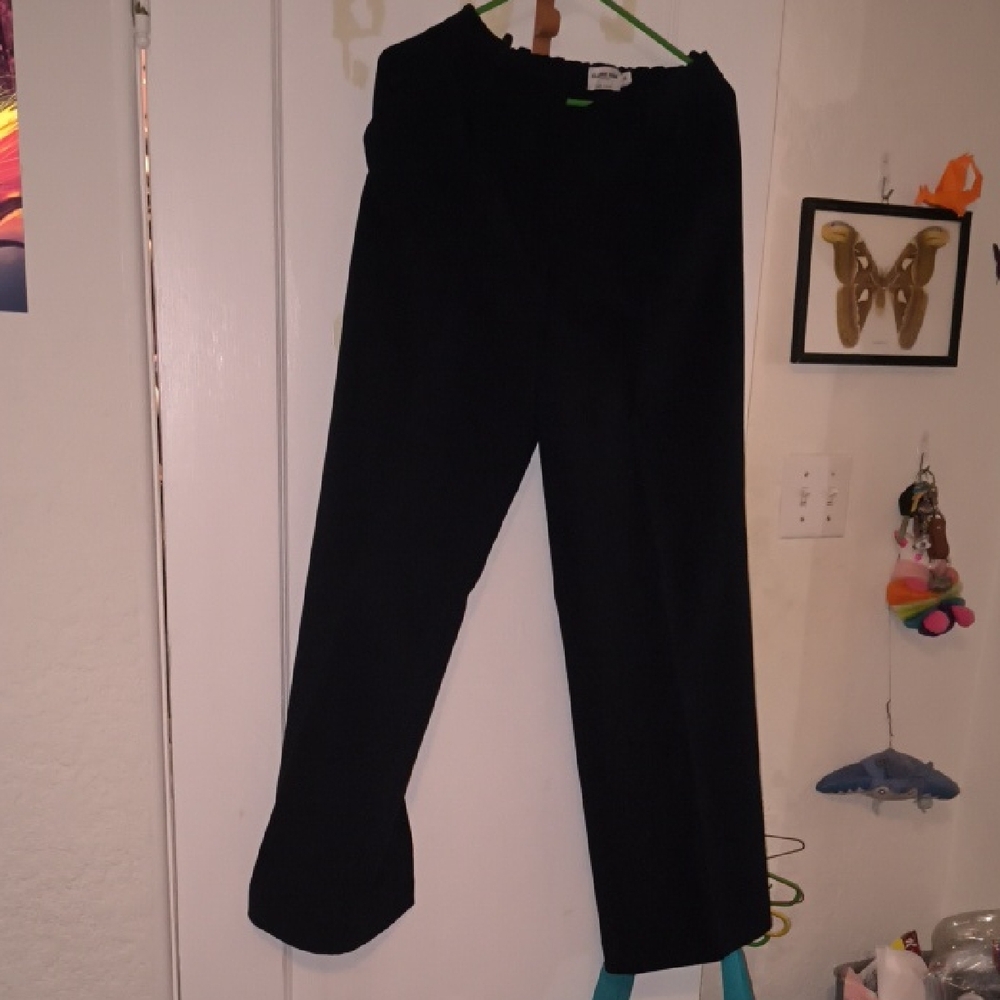 Claire Rose | Elegant Black Women's Straight Leg Trousers